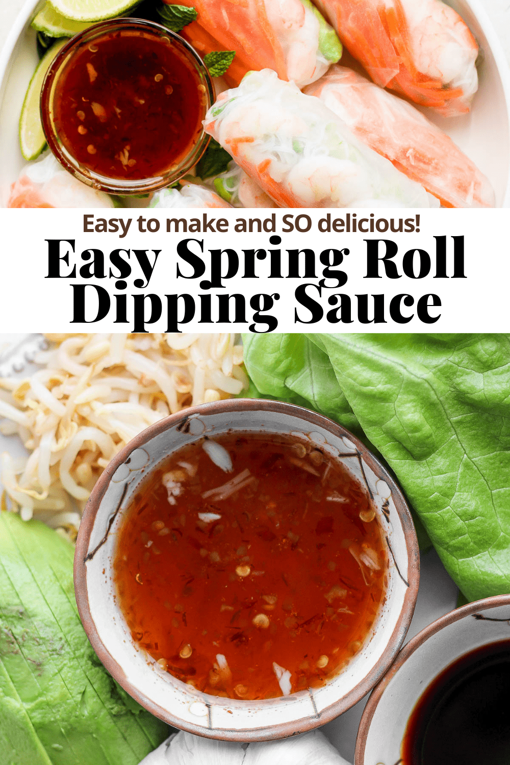 Spring Roll Dipping Sauce The Wooden Skillet