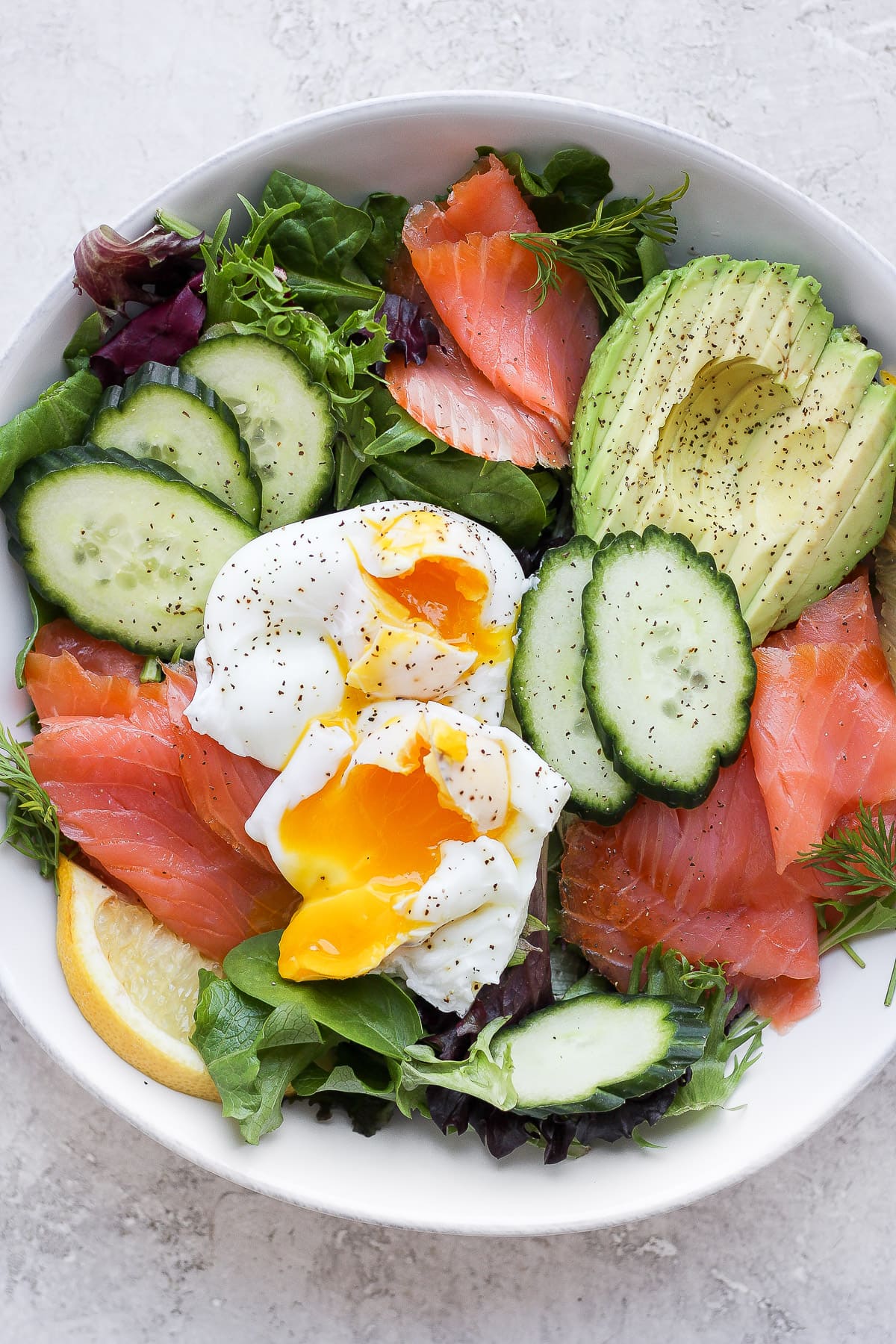 Smoked Salmon Salad The Wooden Skillet