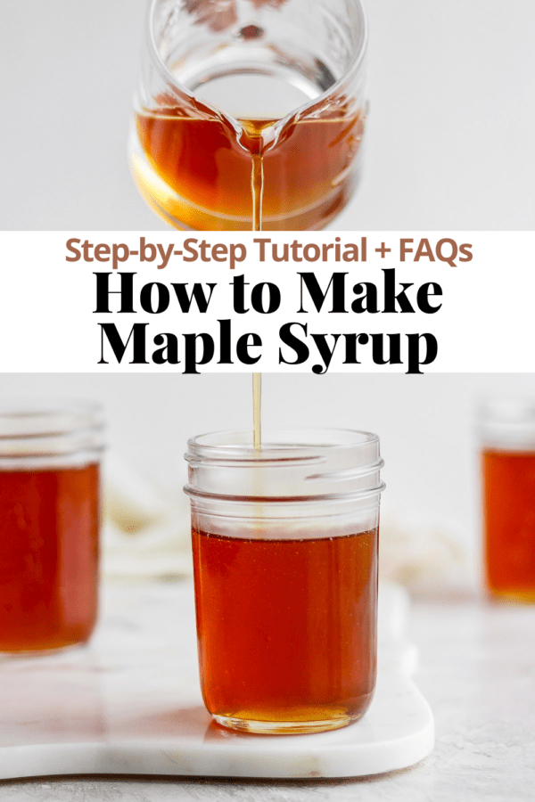 How to Make Maple Syrup - The Wooden Skillet