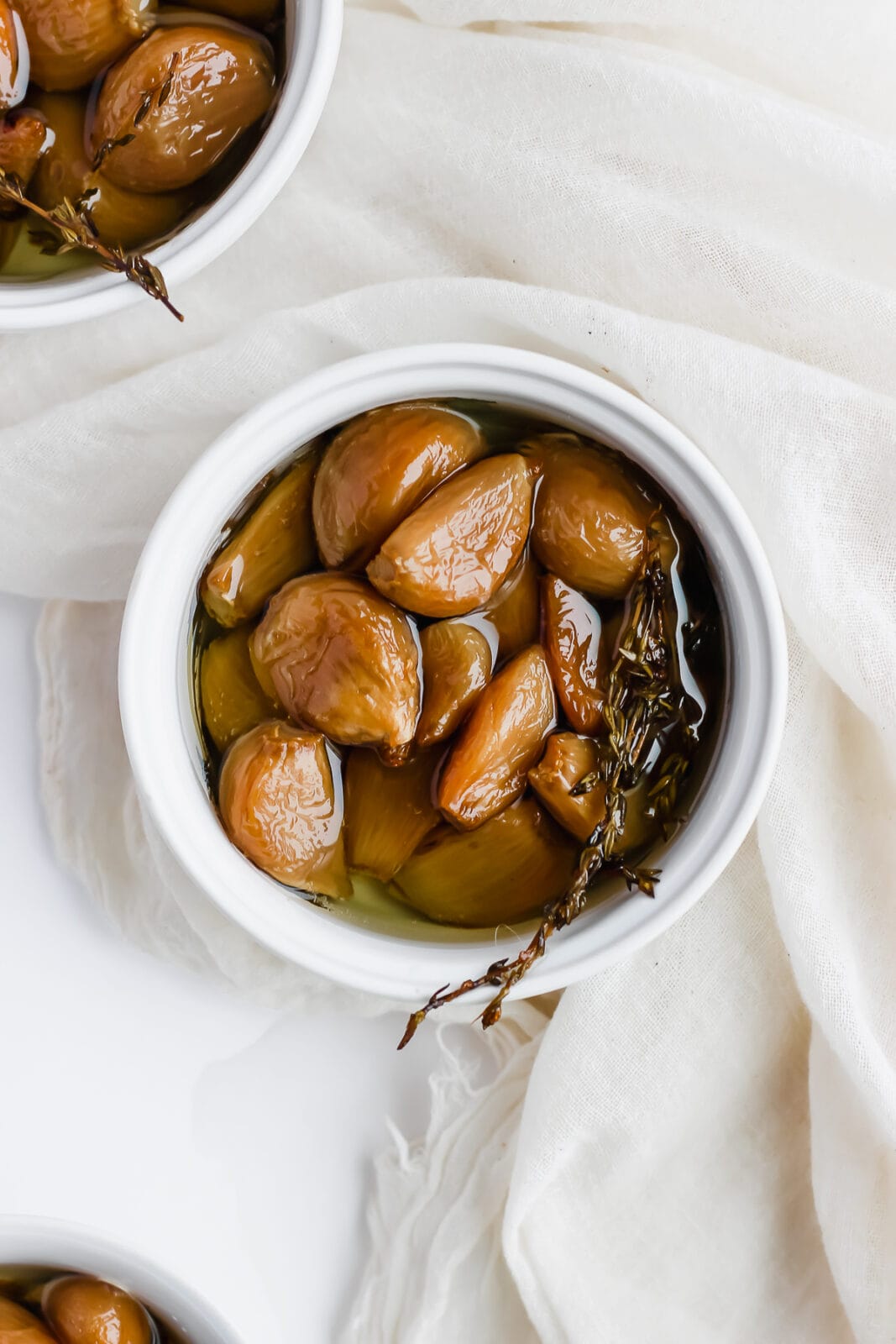 Garlic Confit - how to make the most amazing garlic confit! #whole30