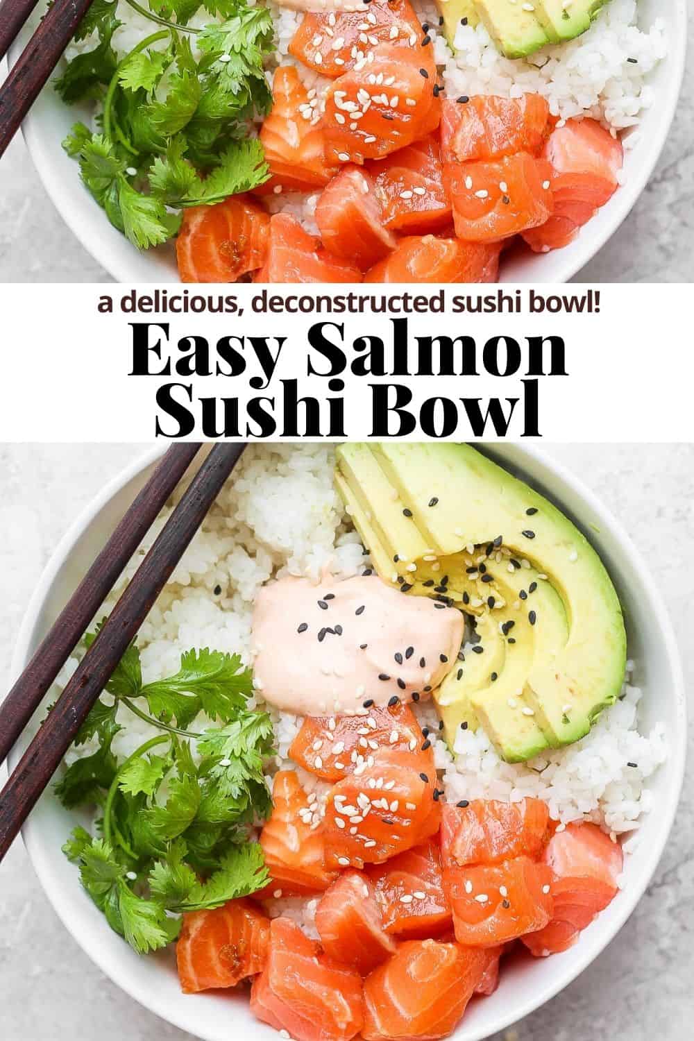 Spicy Salmon Sushi Bowl