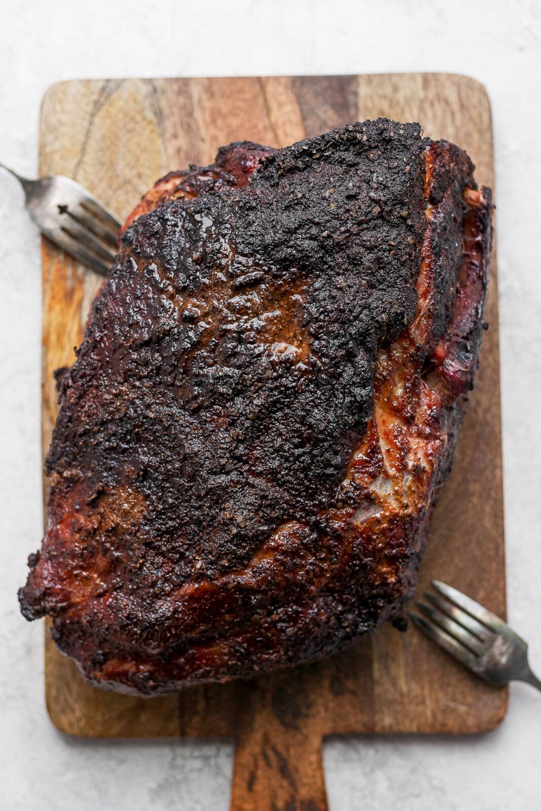 Smoked Pork Shoulder - The Wooden Skillet