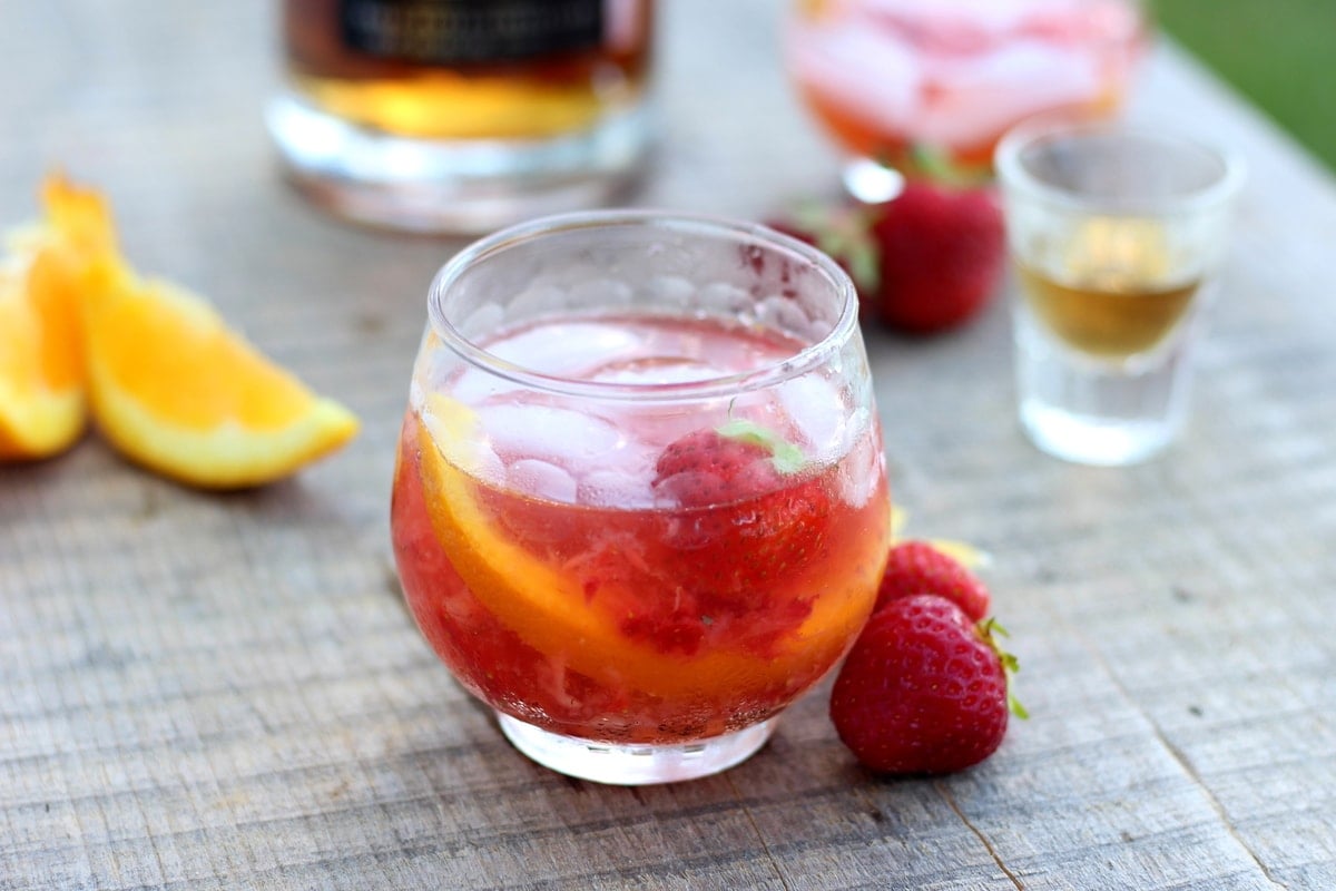 Strawberry Old-Fashioned 