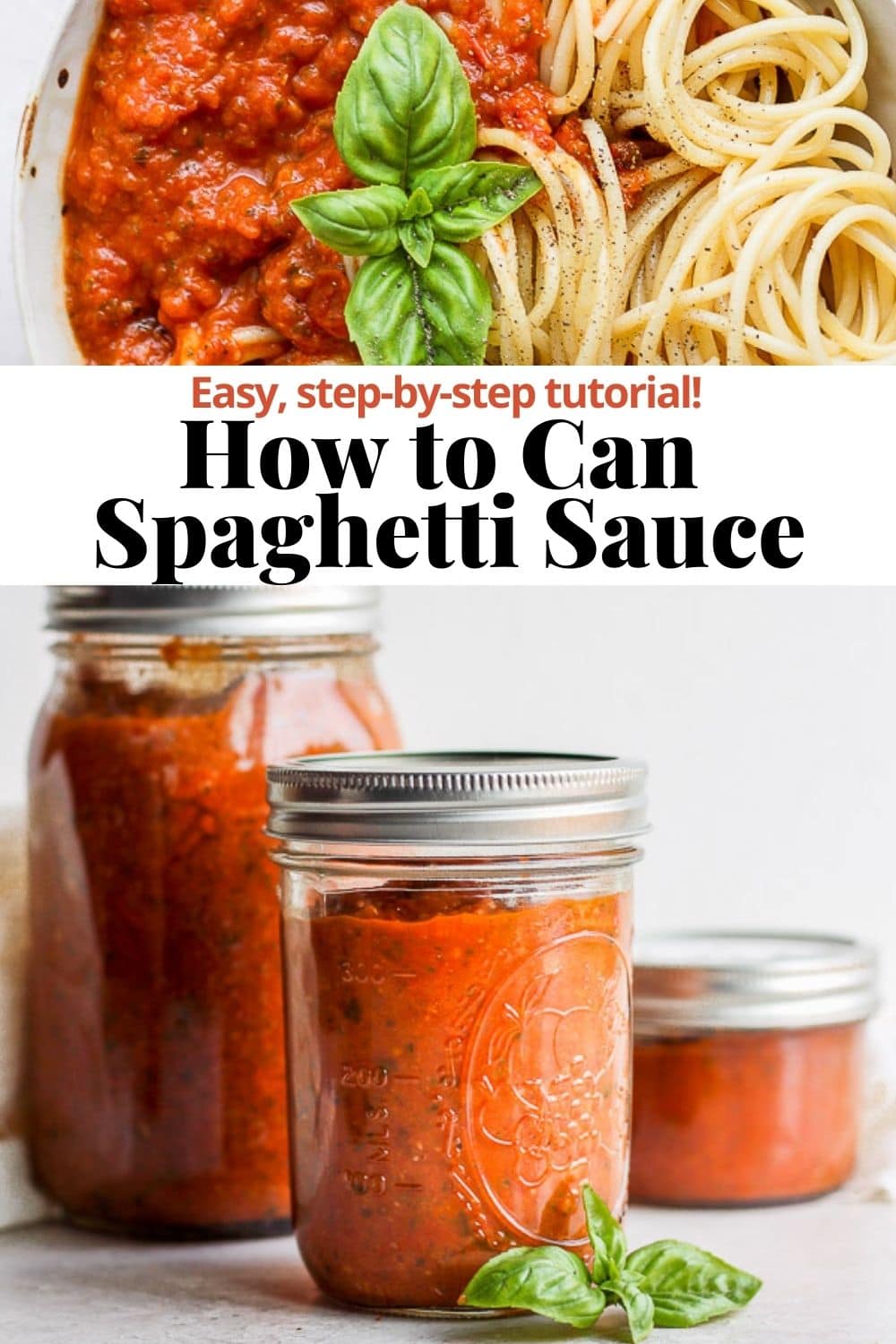 Canning 101 How To Can Spaghetti Sauce The Wooden Skillet