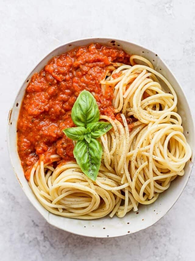 Homemade Marinara Sauce Story