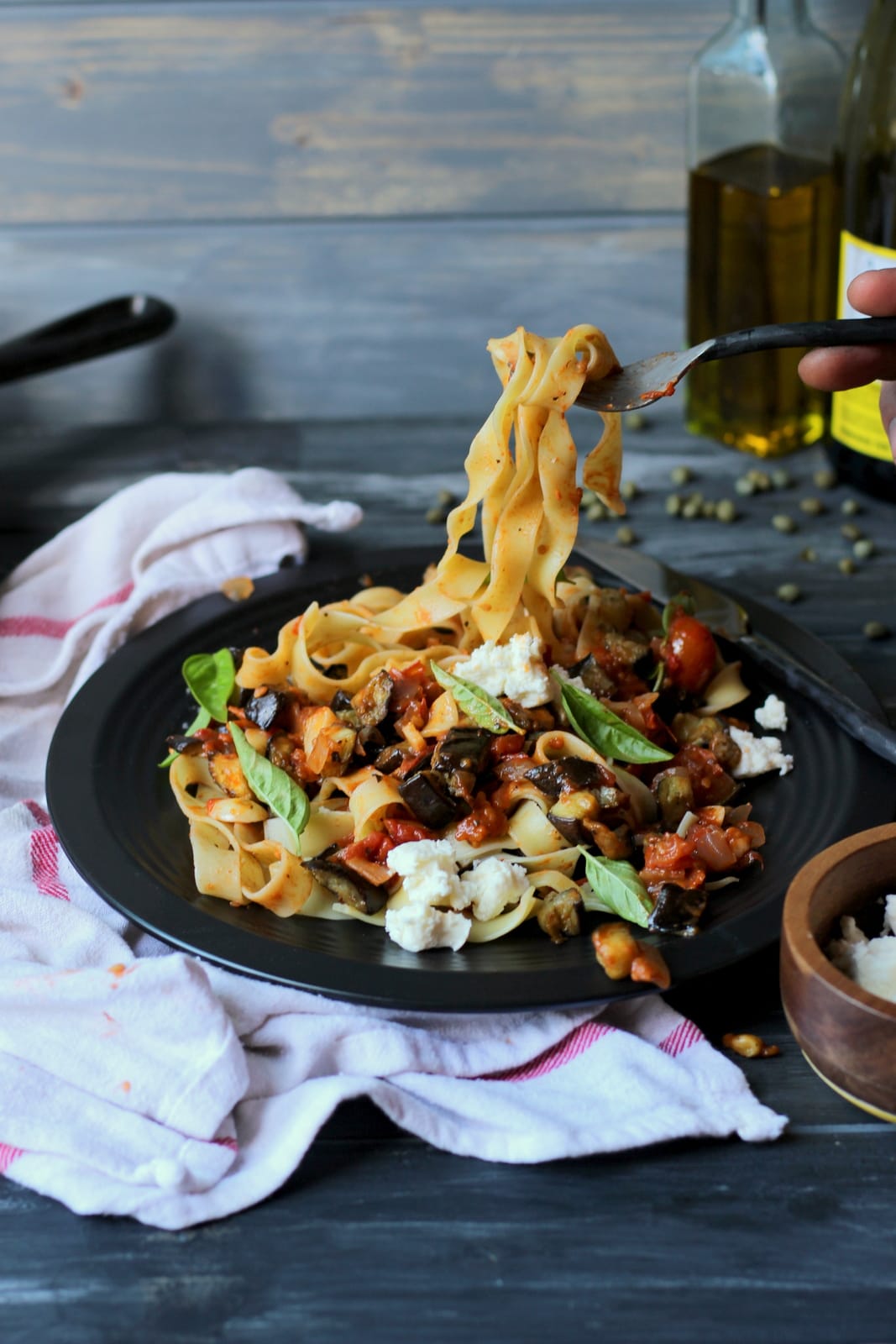 The best recipe for a meatless eggplant ragu.