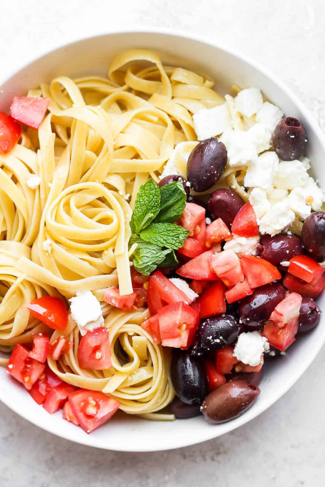 Bowl of Greek Pasta