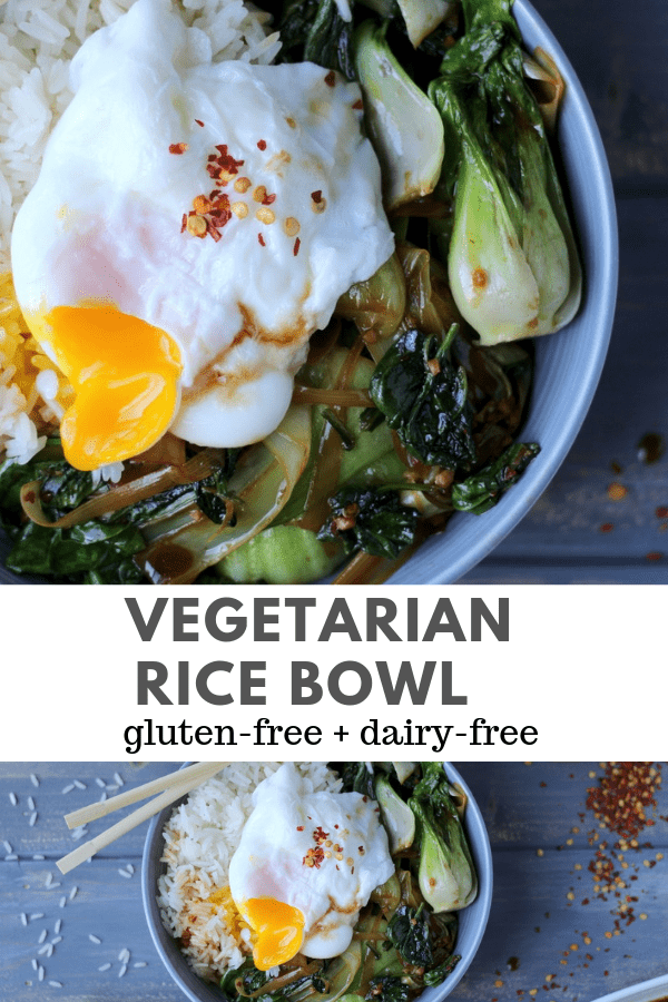 vegetarian rice bowl