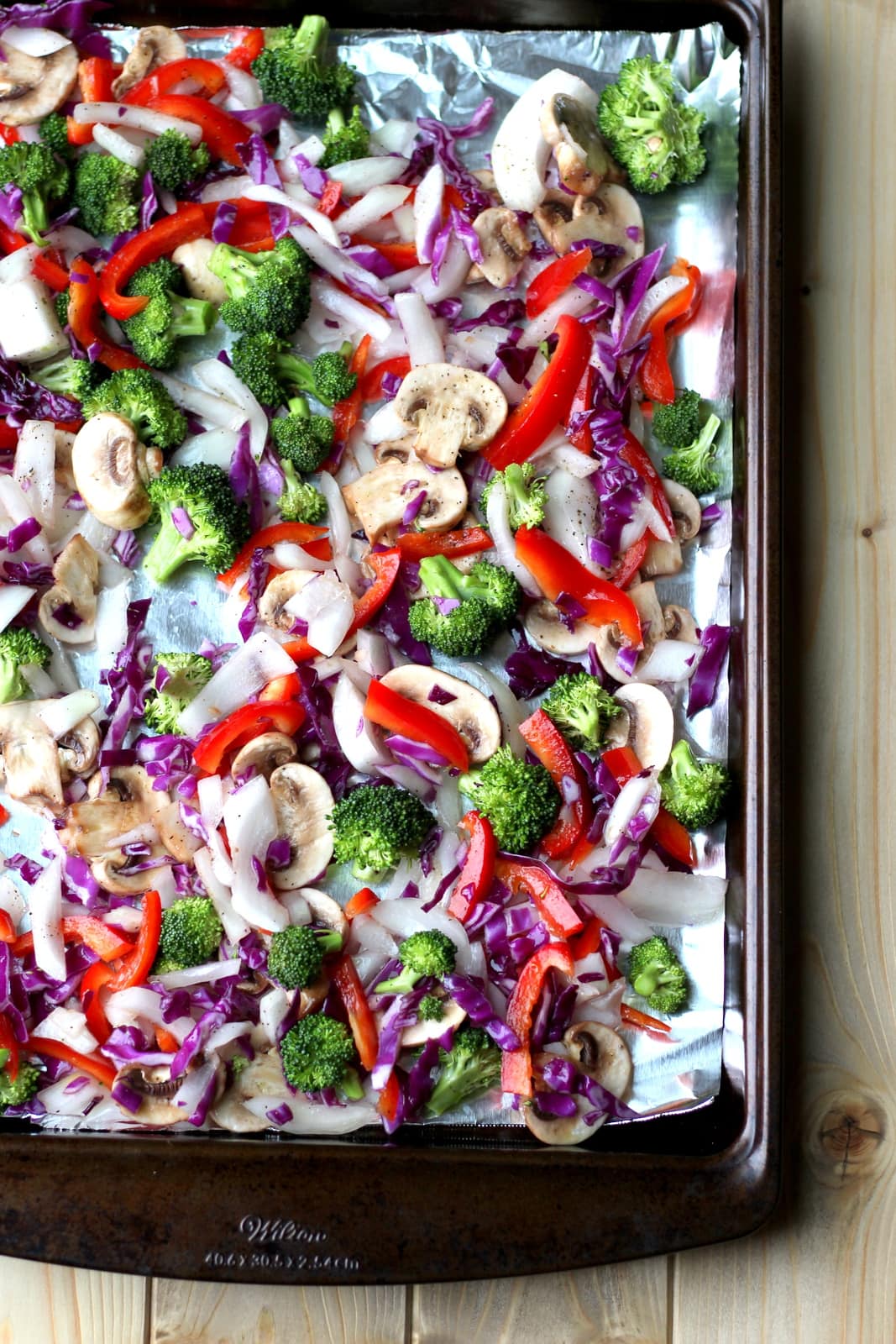 Roasted vegetables for bangkok curry. thewoodenskillet.com