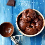 Dark Chocolate Sorbet. A fantastic dessert recipe that is savory and decadent. thewoodenskillet.com
