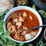 Buttery Brazilian Fish Stew - how to make moqueca. thewoodenskillet.com