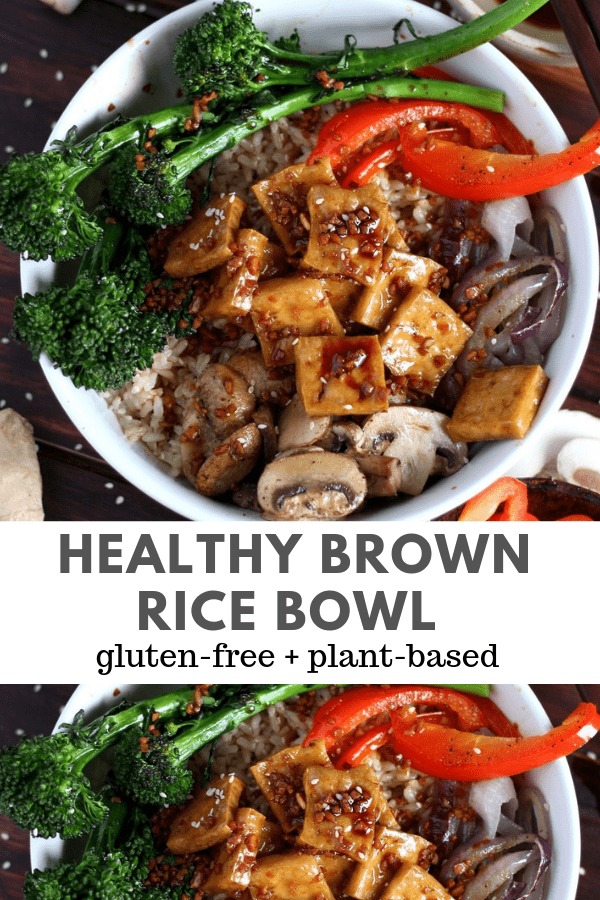 Brown Rice Tofu Bowl 