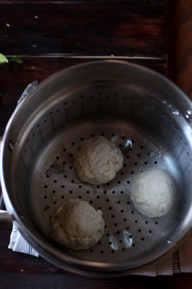 Cheese-Stuffed Dumplings - thewoodenskillet.com