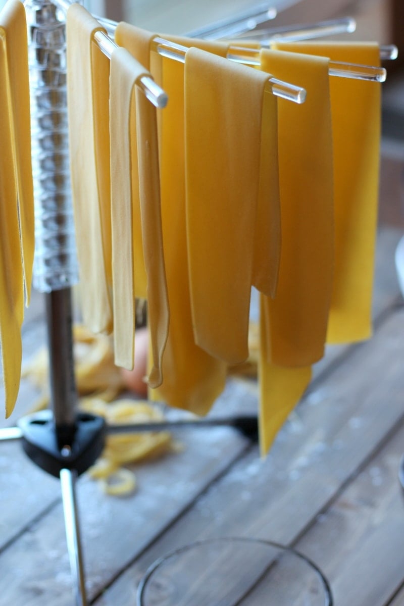 Homemade Pasta. thewoodenskillet.com