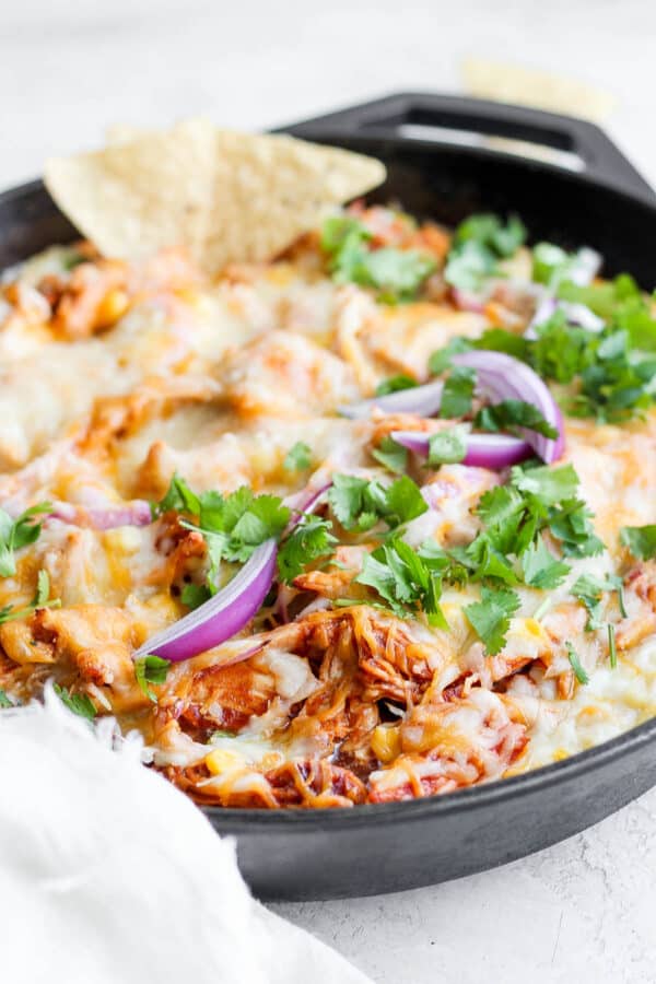 BBQ Chicken Dip - The Wooden Skillet