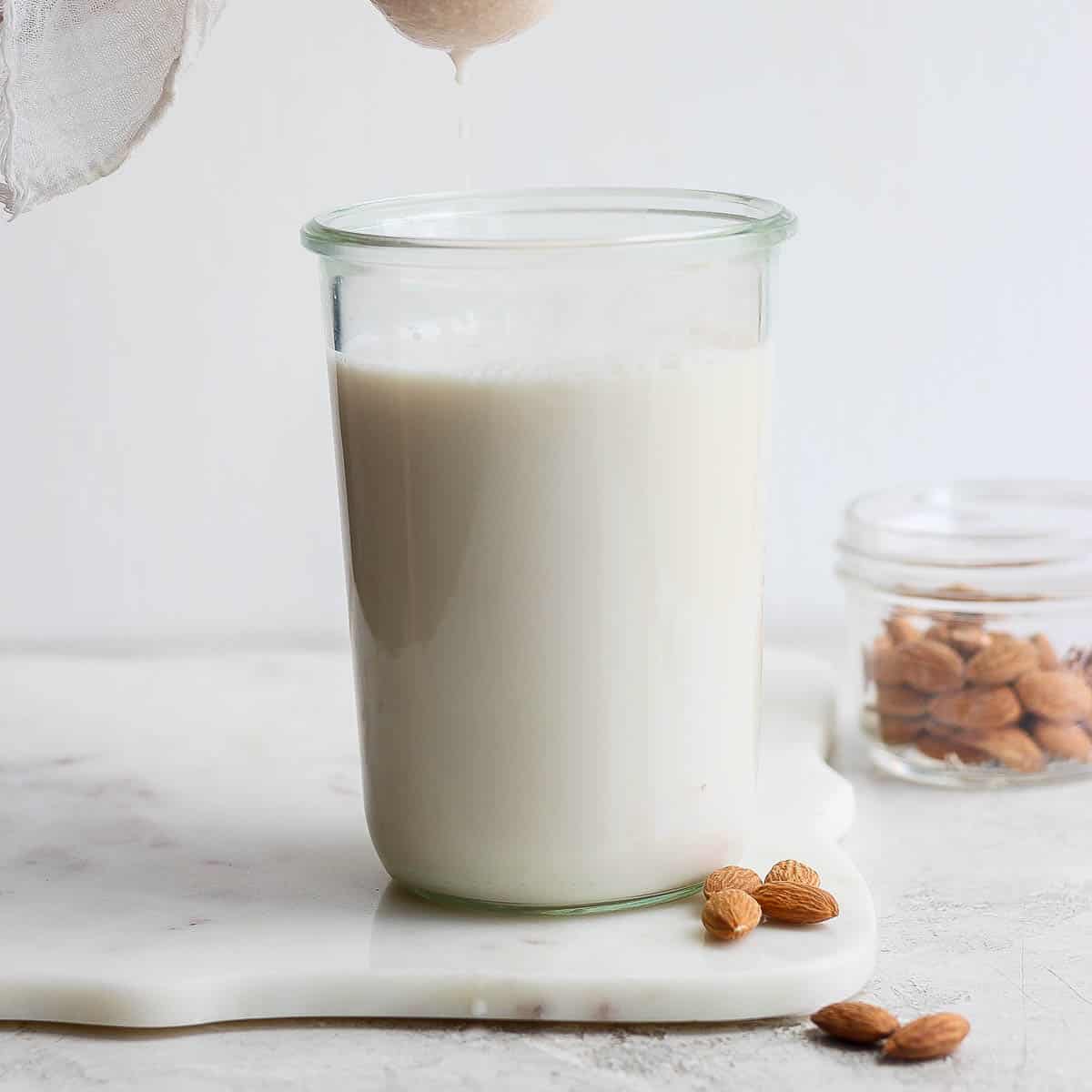 How to Make Almond Milk - The Wooden Skillet