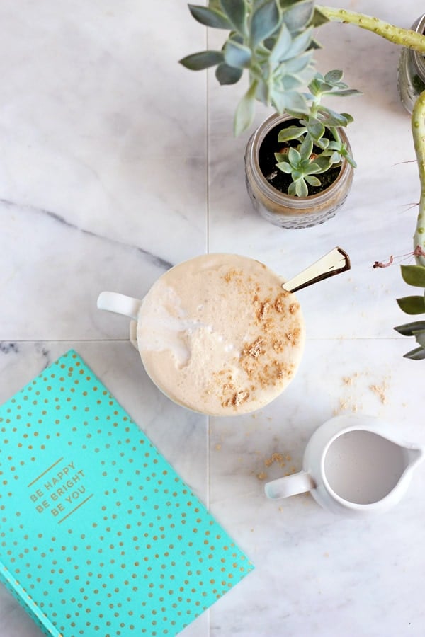 Coconut Cream Cold Brew Latte + Cinnamon and Vanilla