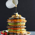Naturally Colored Pancakes - a healthy and delicious way to naturally color your Saturday morning pancakes! thewoodenskillet.com