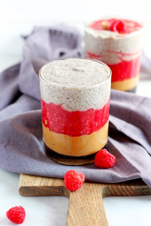 PB&J Chia Pudding