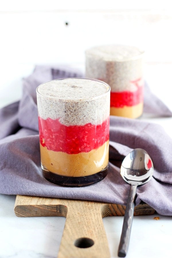 PB&J Chia Pudding