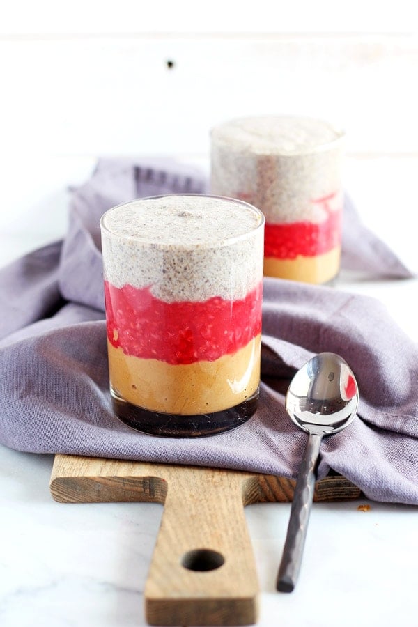 PB&J Chia Pudding