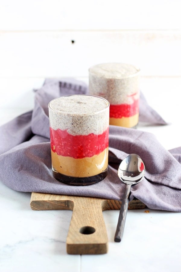 PB&J Chia Pudding