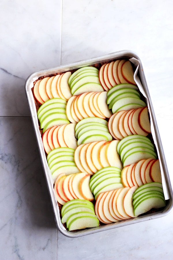 Vegan Apple Walnut Bars 