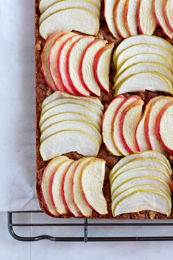 Vegan Apple Walnut Bars