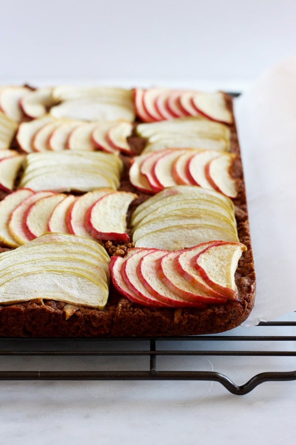 Vegan Apple Walnut Bars