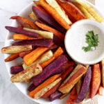Easy Cinnamon Sweet Potato Sticks - the perfect side dish or snack that is whole30 compliant! thewoodenskillet.com
