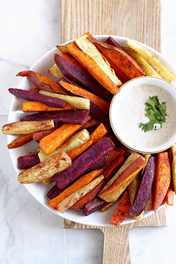 The best recipe for easy sweet potato sticks in the oven.