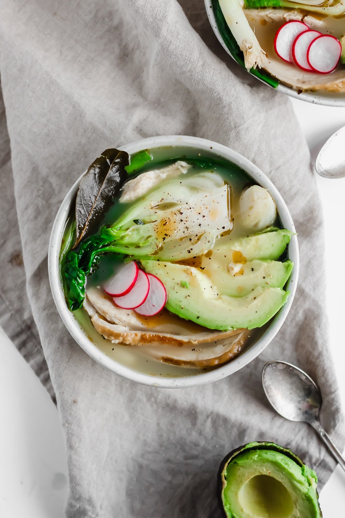 Asian-Inspired Leftover Turkey Soup