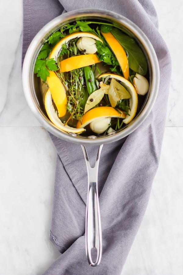 How to Make a Citrus Herb Brine 