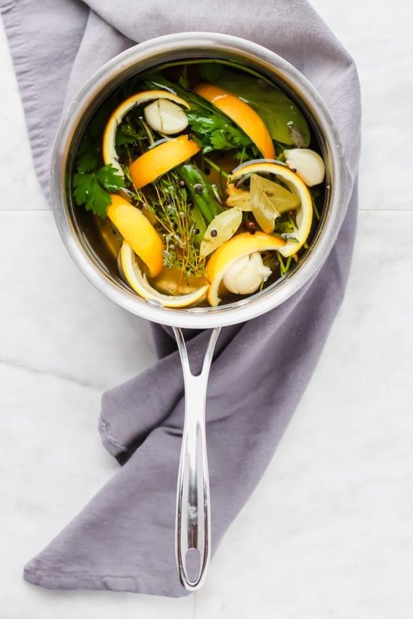 How to Make a Citrus Herb Brine