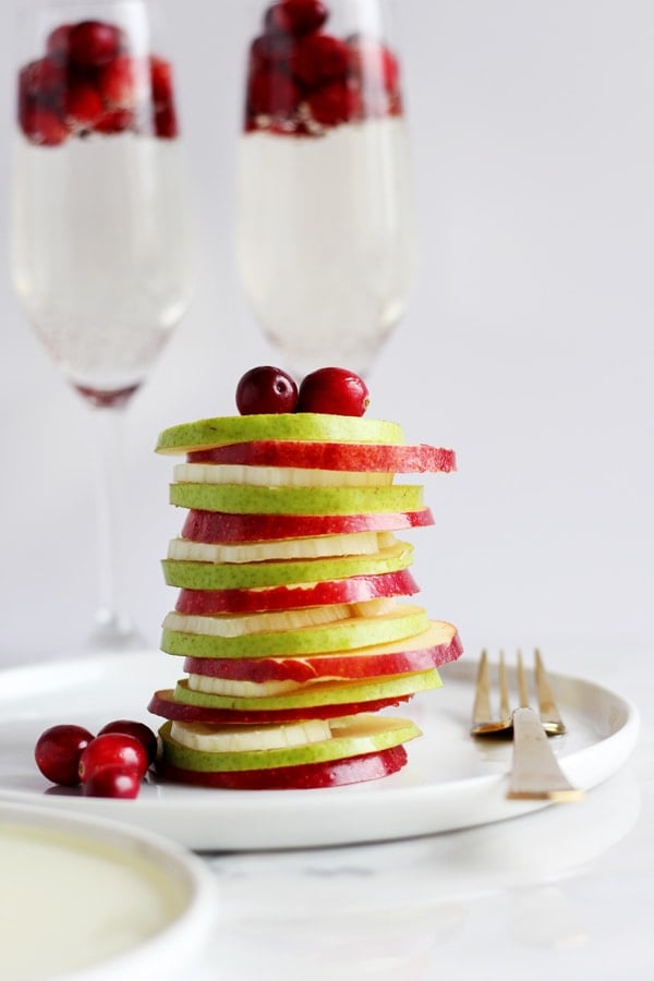 Winter Stacked Salad with Fennel and Pear