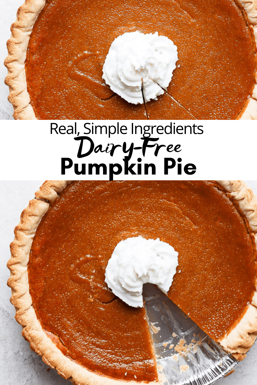 Delicious Dairy-Free Pumpkin Pie - The Wooden Skillet