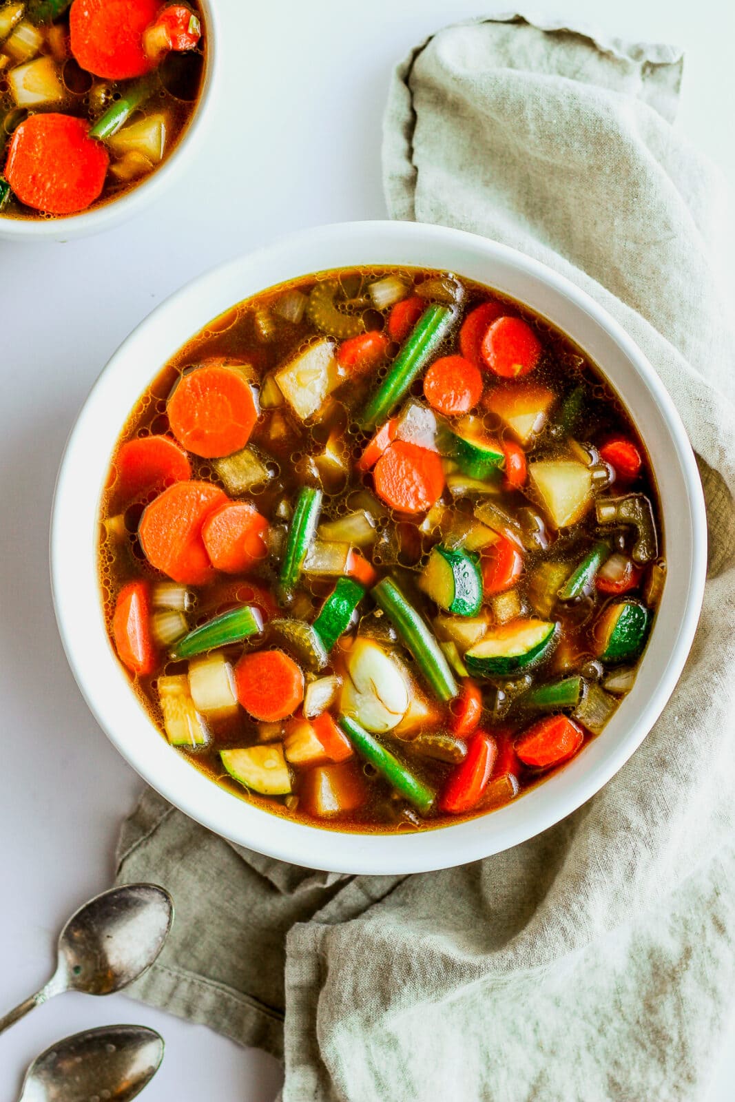 Savory Whole30 Vegetabe Soup 