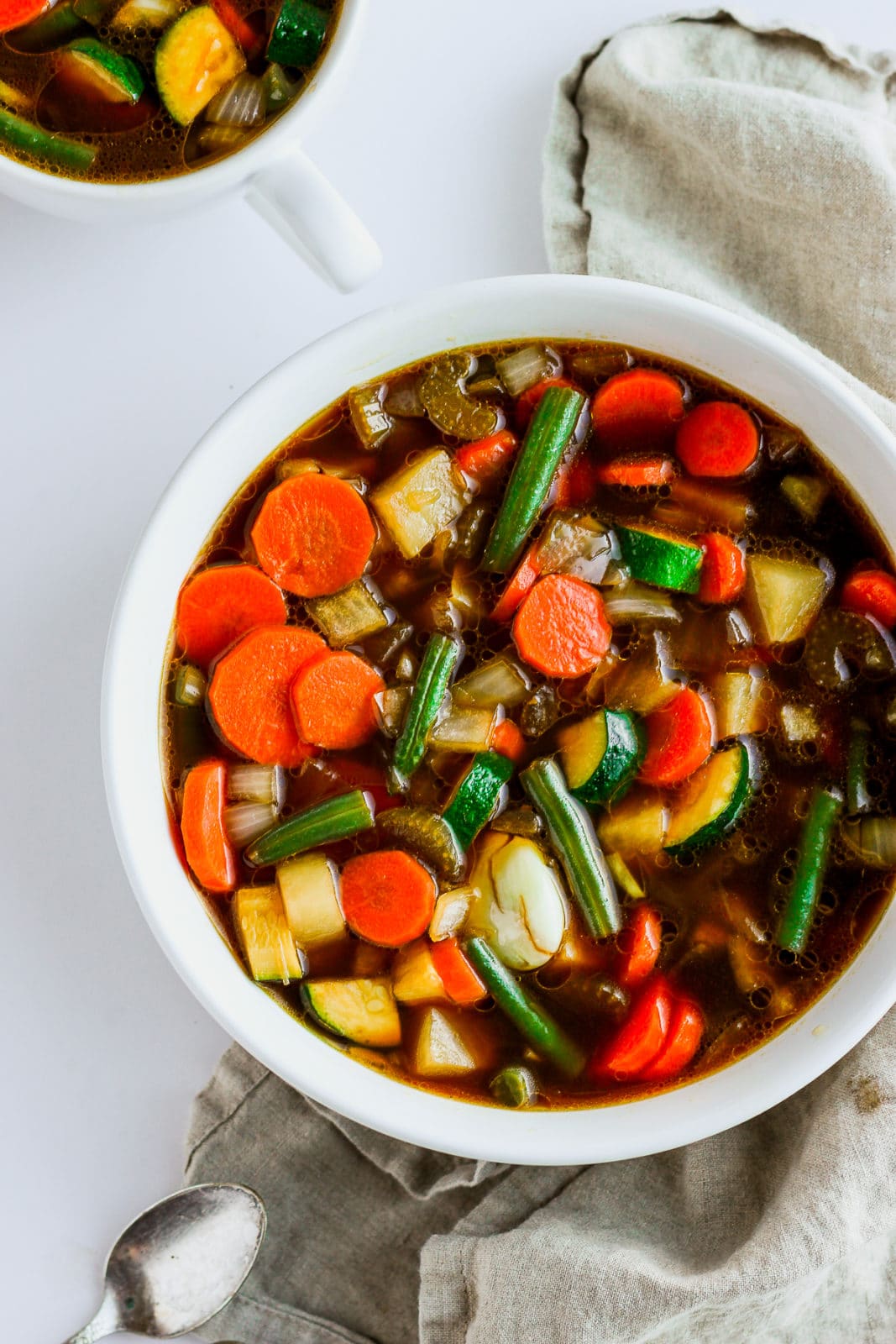 Savory Whole30 Vegetable Soup edited-6 - The Wooden Skillet