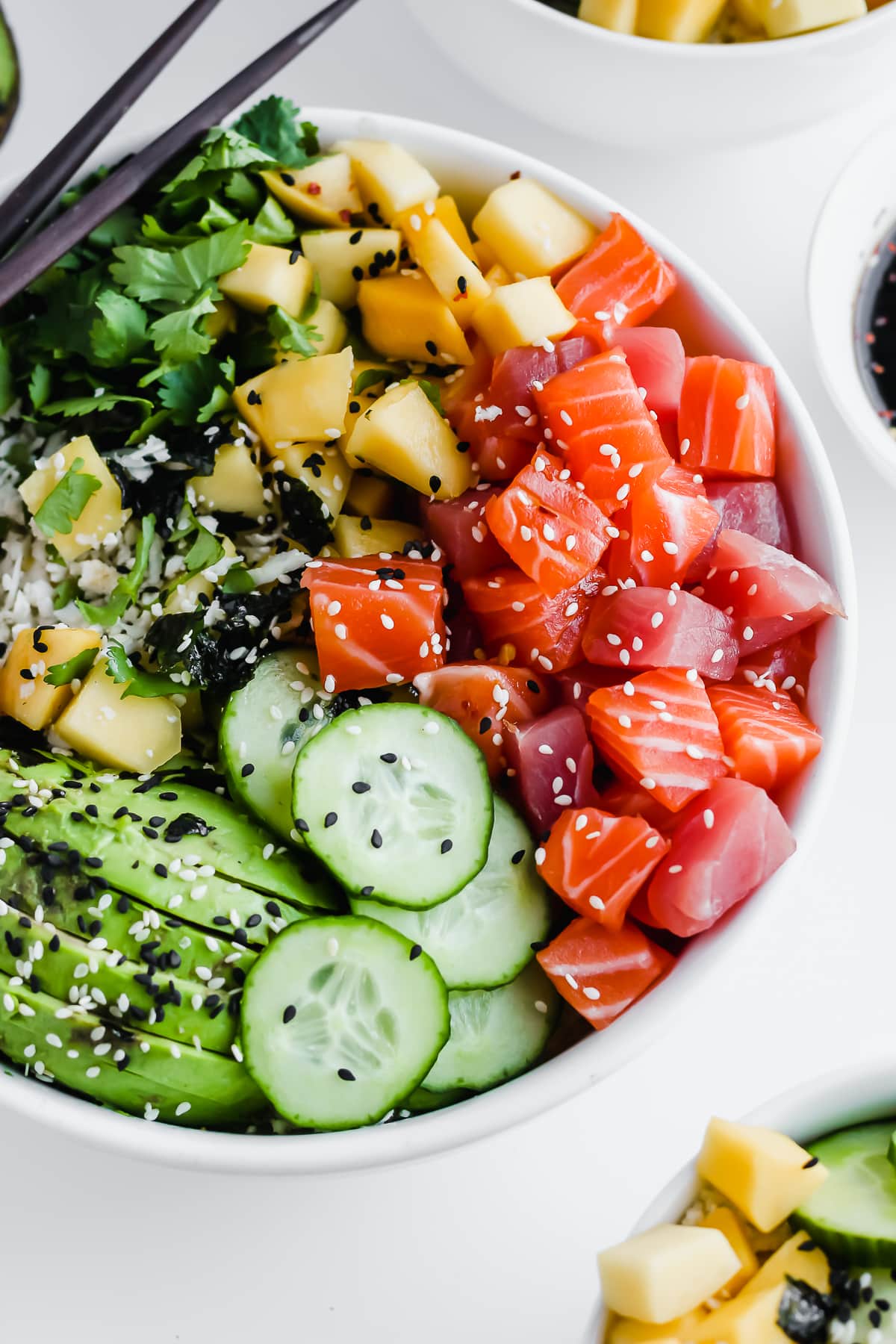 Whole30 Poke Bowls