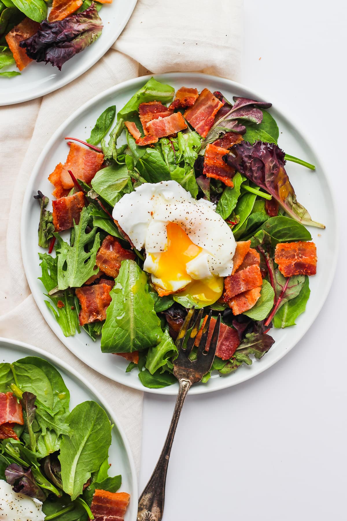 Whole30 Breakfast Salad with Soft-Boiled Egg