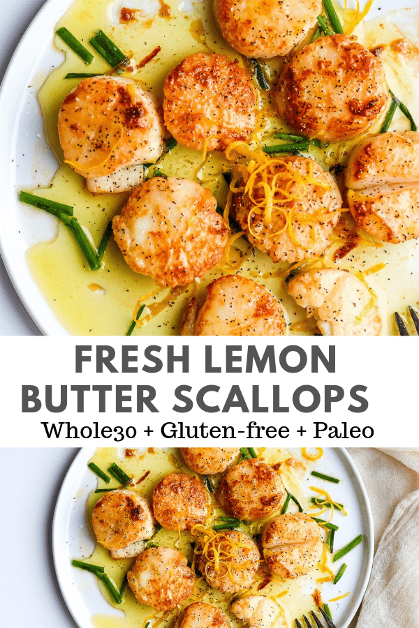 lemon butter scallops