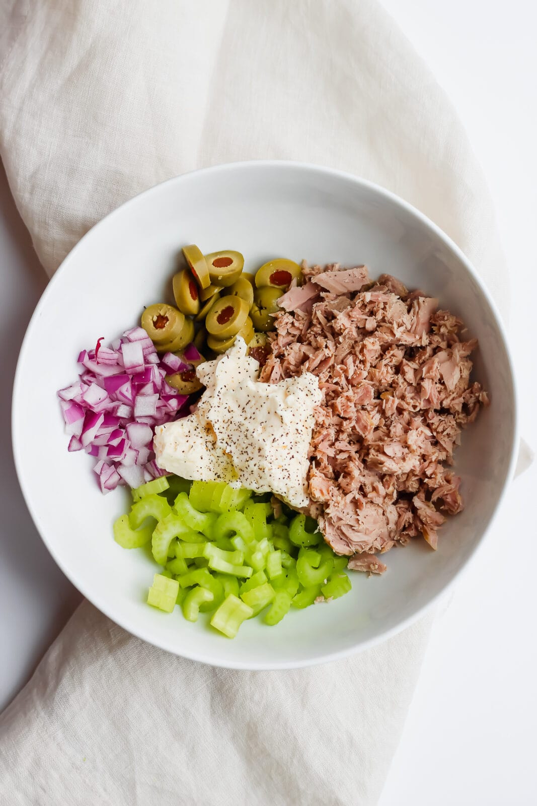 My Favorite Tuna Salad with Avocado - the perfect lunch that can be thrown together in 5 minutes! #whole30 #paleo