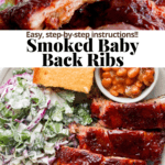 Smoked Baby Back Ribs Weston Indoor Smoker backyard cooking area ideas 