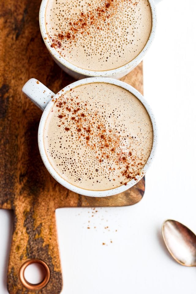 Creamy Cinnamon Cold Brew Cashew Latte 