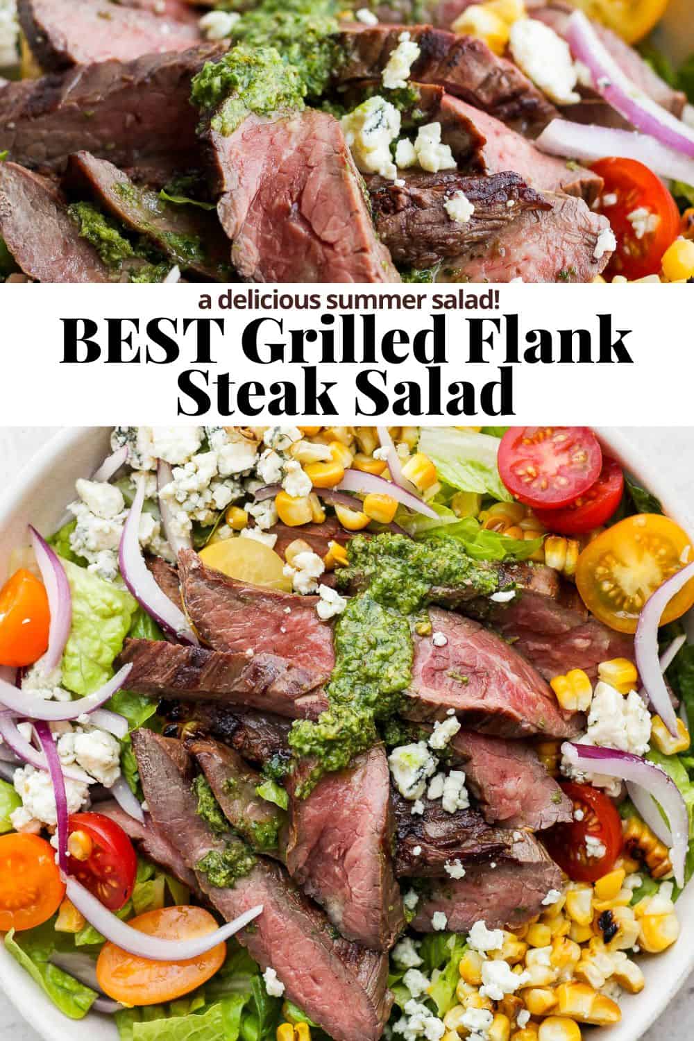 Grilled Flank Steak with Tomato Salad