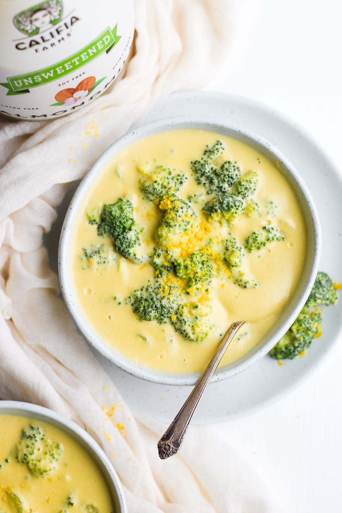 Dreamy Dairy-Free Broccoli Cheese Soup 