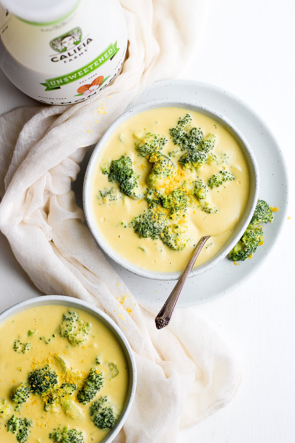 Dreamy Dairy-Free Broccoli Cheese Soup 