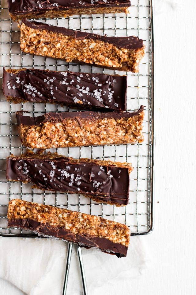 Raw Cashew Chocolate Breakfast Bars