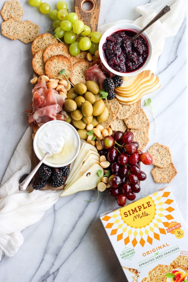 Healthy Grain-Free/Gluten-Free Charcuterie Board