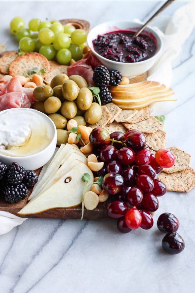 Healthy Grain-Free/Gluten-Free Charcuterie Board